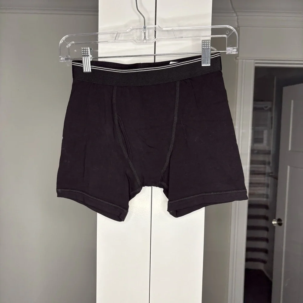 NWT J. Crew Stretch Boxer Briefs Black